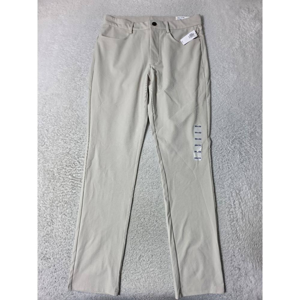 NEW Old Navy Tech Hybrid Pants Mens 30/32 Gray Slim Go-Dry Cool Stretch $55 - Picture 6 of 11